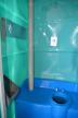 Mobiltoilette, stark gebraucht Mobiltoilette, stark gebraucht