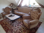 Italienisches Designerbank ca. 200x80 cm sowie 2 Sitzsofa Italienisches Designerbank ca. 200x80 cm sowie 2 Sitzsofa