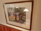 Wandbild Aquarell, 66x54cm Wandbild Aquarell, 66x54cm