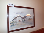 Wandbild Aquarell, 43x33cm Wandbild Aquarell, 43x33cm