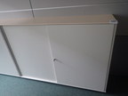 BENE Aktenschrank, Maße: ca. B 160 x H 113 cm, 3 Ordner hoch, mit Schiebetüren BENE Aktenschrank, Maße: ca. B 160 x H 113 cm, 3 Ordner hoch, mit Schiebetüren