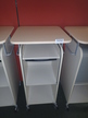 BENE Caddy mit Rollo-System, 2 Ordner hoch, inklusive ausziehbarer Bürozubehörlade, mobil, Rollo Silber, Maße: ca. B 55 x T 55 x H 110 cm BENE Caddy mit Rollo-System, 2 Ordner hoch, inklusive ausziehbarer Bürozubehörlade, mobil, Rollo Silber, Maße: ca. B 55 x T 55 x H 110 cm