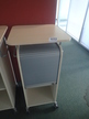 BENE Caddy mit Rollo-System, 2 Ordner hoch, inklusive ausziehbarer Bürozubehörlade, mobil, Rollo Silber, Maße: ca. B 55 x T 55 x H 110 cm BENE Caddy mit Rollo-System, 2 Ordner hoch, inklusive ausziehbarer Bürozubehörlade, mobil, Rollo Silber, Maße: ca. B 55 x T 55 x H 110 cm