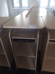 BENE Caddy mit Rollo-System, 2 Ordner hoch, inklusive ausziehbarer Bürozubehörlade, mobil, Rollo Silber, Maße: ca. B 55 x T 55 x H 110 cm BENE Caddy mit Rollo-System, 2 Ordner hoch, inklusive ausziehbarer Bürozubehörlade, mobil, Rollo Silber, Maße: ca. B 55 x T 55 x H 110 cm