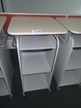 BENE Caddy mit Rollo-System, 2 Ordner hoch, inklusive ausziehbarer Bürozubehörlade, mobil, Rollo Silber, Maße: ca. B 55 x T 55 x H 110 cm BENE Caddy mit Rollo-System, 2 Ordner hoch, inklusive ausziehbarer Bürozubehörlade, mobil, Rollo Silber, Maße: ca. B 55 x T 55 x H 110 cm