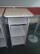BENE Caddy mit Rollo-System, 2 Ordner hoch, inklusive ausziehbarer Bürozubehörlade, mobil, Rollo Silber, Maße: ca. B 55 x T 55 x H 110 cm BENE Caddy mit Rollo-System, 2 Ordner hoch, inklusive ausziehbarer Bürozubehörlade, mobil, Rollo Silber, Maße: ca. B 55 x T 55 x H 110 cm