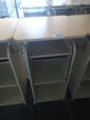 BENE Caddy mit Rollo-System, 2 Ordner hoch, inklusive ausziehbarer Bürozubehörlade, mobil, Rollo Silber, Maße: ca. B 55 x T 55 x H 110 cm BENE Caddy mit Rollo-System, 2 Ordner hoch, inklusive ausziehbarer Bürozubehörlade, mobil, Rollo Silber, Maße: ca. B 55 x T 55 x H 110 cm