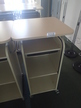BENE Caddy mit Rollo-System, 2 Ordner hoch, inklusive ausziehbarer Bürozubehörlade, mobil, Rollo Silber, Maße: ca. B 55 x T 55 x H 110 cm BENE Caddy mit Rollo-System, 2 Ordner hoch, inklusive ausziehbarer Bürozubehörlade, mobil, Rollo Silber, Maße: ca. B 55 x T 55 x H 110 cm