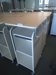 BENE Caddy mit Rollo-System, 2 Ordner hoch, inklusive ausziehbarer Bürozubehörlade, mobil, Rollo Silber, Maße: ca. B 55 x T 55 x H 110 cm BENE Caddy mit Rollo-System, 2 Ordner hoch, inklusive ausziehbarer Bürozubehörlade, mobil, Rollo Silber, Maße: ca. B 55 x T 55 x H 110 cm