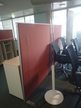Raumtrennwand, 2 Module, B je 120 cm x H 154 cm Raumtrennwand, 2 Module, B je 120 cm x H 154 cm