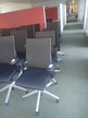 4 Stk. Bürodrehstühle mit Armlehnen, Netzbezug, schwarz, Modell Comforto 4 Stk. Bürodrehstühle mit Armlehnen, Netzbezug, schwarz, Modell Comforto