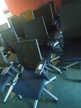 4 Stk. Bürodrehstühle mit Armlehnen, Netzbezug, schwarz, Modell Comforto 4 Stk. Bürodrehstühle mit Armlehnen, Netzbezug, schwarz, Modell Comforto