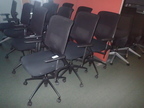 3 Stk. Bürodrehstühle mit Netzbespannung 3 Stk. Bürodrehstühle mit Netzbespannung