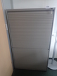 Unifor Aktenschrank mit Rollosystem, Farbe grau, Maße: ca. B 90 x T 46 x 153 cm, 4 Ordner hoch Unifor Aktenschrank mit Rollosystem, Farbe grau, Maße: ca. B 90 x T 46 x 153 cm, 4 Ordner hoch