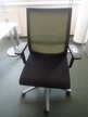 Bürodrehstuhl mit Armlehnen, Netzbezug, schwarz, Modell Comforto Bürodrehstuhl mit Armlehnen, Netzbezug, schwarz, Modell Comforto