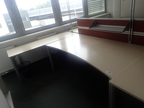 Schreibtisch-Winkelkombination 180 x 100 + Beistelltisch 180 x 60 cm Schreibtisch-Winkelkombination 180 x 100 + Beistelltisch 180 x 60 cm