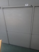 Unifor Aktenschrank mit Rollosystem, Farbe grau, Maße: ca. B 90 x T 46 x 153 cm, 4 Ordner hoch Unifor Aktenschrank mit Rollosystem, Farbe grau, Maße: ca. B 90 x T 46 x 153 cm, 4 Ordner hoch