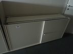 BENE Aktenschrank, Maße: ca. B 160 x H 80 cm, 2 Ordner hoch, mit Schiebetüren BENE Aktenschrank, Maße: ca. B 160 x H 80 cm, 2 Ordner hoch, mit Schiebetüren
