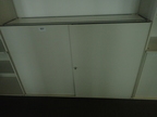 BENE Aktenschrank, Maße: ca. B 160 x H 113 cm, 3 Ordner hoch, mit Schiebetüren BENE Aktenschrank, Maße: ca. B 160 x H 113 cm, 3 Ordner hoch, mit Schiebetüren