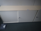 BENE Aktenschrank, Maße: ca. B 160 x H 80 cm, 2 Ordner hoch, mit Schiebetüren BENE Aktenschrank, Maße: ca. B 160 x H 80 cm, 2 Ordner hoch, mit Schiebetüren