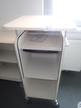 BENE Caddy mit Rollo-System, 2 Ordner hoch, inklusive ausziehbarer Bürozubehörlade, mobil, Rollo Silber, Maße: ca. B 55 x T 55 x H 110 cm BENE Caddy mit Rollo-System, 2 Ordner hoch, inklusive ausziehbarer Bürozubehörlade, mobil, Rollo Silber, Maße: ca. B 55 x T 55 x H 110 cm