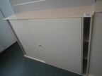 BENE Aktenschrank, Maße: ca. B 160 x H 113 cm, 3 Ordner hoch, mit Schiebetüren BENE Aktenschrank, Maße: ca. B 160 x H 113 cm, 3 Ordner hoch, mit Schiebetüren