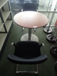 Besprechungstisch DM 80 cm teleskopierbar + 2 Besprechungsstühle Besprechungstisch DM 80 cm teleskopierbar + 2 Besprechungsstühle