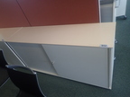 BENE Aktenschrank, Maße: ca. B 160 x H 80 cm, 2 Ordner hoch, mit Schiebetüren BENE Aktenschrank, Maße: ca. B 160 x H 80 cm, 2 Ordner hoch, mit Schiebetüren