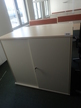 BENE Aktenschrank, Maße: ca. B 120 x H 113 cm, 3 Ordner hoch, mit Schiebetüren BENE Aktenschrank, Maße: ca. B 120 x H 113 cm, 3 Ordner hoch, mit Schiebetüren
