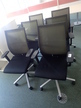 6 Stk. Bürodrehstühle mit Armlehnen, Netzbezug, schwarz, Modell Comforto 6 Stk. Bürodrehstühle mit Armlehnen, Netzbezug, schwarz, Modell Comforto