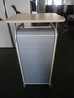 BENE Caddy mit Rollo-System, 2 Ordner hoch, inklusive ausziehbarer Bürozubehörlade, mobil, Rollo Silber, Maße: ca. B 55 x T 55 x H 110 cm BENE Caddy mit Rollo-System, 2 Ordner hoch, inklusive ausziehbarer Bürozubehörlade, mobil, Rollo Silber, Maße: ca. B 55 x T 55 x H 110 cm