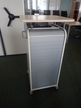 BENE Caddy mit Rollo-System, 2 Ordner hoch, inklusive ausziehbarer Bürozubehörlade, mobil, Rollo Silber, Maße: ca. B 55 x T 55 x H 110 cm BENE Caddy mit Rollo-System, 2 Ordner hoch, inklusive ausziehbarer Bürozubehörlade, mobil, Rollo Silber, Maße: ca. B 55 x T 55 x H 110 cm
