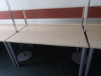 Schreibtisch mit Rückwand L 140 x 80 cm Schreibtisch mit Rückwand L 140 x 80 cm