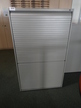 Unifor Aktenschrank mit Rollosystem, Farbe grau, Maße: ca. B 90 x T 46 x 153 cm, 4 Ordner hoch Unifor Aktenschrank mit Rollosystem, Farbe grau, Maße: ca. B 90 x T 46 x 153 cm, 4 Ordner hoch