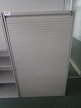 Unifor Aktenschrank mit Rollosystem, Farbe grau, Maße: ca. B 90 x T 46 x 153 cm, 4 Ordner hoch Unifor Aktenschrank mit Rollosystem, Farbe grau, Maße: ca. B 90 x T 46 x 153 cm, 4 Ordner hoch