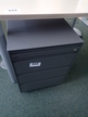 BENE Rollcontainer, Anthrazit, ca. B 43 x H 59 x T 80 cm BENE Rollcontainer, Anthrazit, ca. B 43 x H 59 x T 80 cm