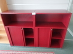 Aktenschrank in Bordeaux ca. 160 x 40 x 113 cm Aktenschrank in Bordeaux ca. 160 x 40 x 113 cm