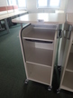 BENE Caddy mit Rollo-System, 2 Ordner hoch, inklusive ausziehbarer Bürozubehörlade, mobil, Rollo Silber, Maße: ca. B 55 x T 55 x H 110 cm BENE Caddy mit Rollo-System, 2 Ordner hoch, inklusive ausziehbarer Bürozubehörlade, mobil, Rollo Silber, Maße: ca. B 55 x T 55 x H 110 cm