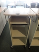 BENE Caddy mit Rollo-System, 2 Ordner hoch, inklusive ausziehbarer Bürozubehörlade, mobil, Rollo Silber, Maße: ca. B 55 x T 55 x H 110 cm BENE Caddy mit Rollo-System, 2 Ordner hoch, inklusive ausziehbarer Bürozubehörlade, mobil, Rollo Silber, Maße: ca. B 55 x T 55 x H 110 cm