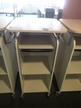 BENE Caddy mit Rollo-System, 2 Ordner hoch, inklusive ausziehbarer Bürozubehörlade, mobil, Rollo Silber, Maße: ca. B 55 x T 55 x H 110 cm BENE Caddy mit Rollo-System, 2 Ordner hoch, inklusive ausziehbarer Bürozubehörlade, mobil, Rollo Silber, Maße: ca. B 55 x T 55 x H 110 cm
