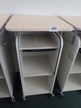 BENE Caddy mit Rollo-System, 2 Ordner hoch, inklusive ausziehbarer Bürozubehörlade, mobil, Rollo Silber, Maße: ca. B 55 x T 55 x H 110 cm BENE Caddy mit Rollo-System, 2 Ordner hoch, inklusive ausziehbarer Bürozubehörlade, mobil, Rollo Silber, Maße: ca. B 55 x T 55 x H 110 cm