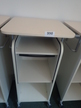 BENE Caddy mit Rollo-System, 2 Ordner hoch, inklusive ausziehbarer Bürozubehörlade, mobil, Rollo Silber, Maße: ca. B 55 x T 55 x H 110 cm BENE Caddy mit Rollo-System, 2 Ordner hoch, inklusive ausziehbarer Bürozubehörlade, mobil, Rollo Silber, Maße: ca. B 55 x T 55 x H 110 cm