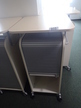 BENE Caddy mit Rollo-System, 2 Ordner hoch, inklusive ausziehbarer Bürozubehörlade, mobil, Rollo Silber, Maße: ca. B 55 x T 55 x H 110 cm BENE Caddy mit Rollo-System, 2 Ordner hoch, inklusive ausziehbarer Bürozubehörlade, mobil, Rollo Silber, Maße: ca. B 55 x T 55 x H 110 cm