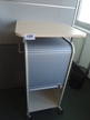 BENE Caddy mit Rollo-System, 2 Ordner hoch, inklusive ausziehbarer Bürozubehörlade, mobil, Rollo Silber, Maße: ca. B 55 x T 55 x H 110 cm BENE Caddy mit Rollo-System, 2 Ordner hoch, inklusive ausziehbarer Bürozubehörlade, mobil, Rollo Silber, Maße: ca. B 55 x T 55 x H 110 cm