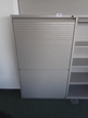 Unifor Aktenschrank mit Rollosystem, Farbe grau, Maße: ca. B 90 x T 46 x 153 cm, 4 Ordner hoch Unifor Aktenschrank mit Rollosystem, Farbe grau, Maße: ca. B 90 x T 46 x 153 cm, 4 Ordner hoch