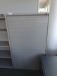 Unifor Aktenschrank mit Rollosystem, Farbe grau, Maße: ca. B 90 x T 46 x 153 cm, 4 Ordner hoch Unifor Aktenschrank mit Rollosystem, Farbe grau, Maße: ca. B 90 x T 46 x 153 cm, 4 Ordner hoch