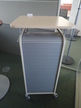 BENE Caddy mit Rollo-System, 2 Ordner hoch, inklusive ausziehbarer Bürozubehörlade, mobil, Rollo Silber, Maße: ca. B 55 x T 55 x H 110 cm BENE Caddy mit Rollo-System, 2 Ordner hoch, inklusive ausziehbarer Bürozubehörlade, mobil, Rollo Silber, Maße: ca. B 55 x T 55 x H 110 cm
