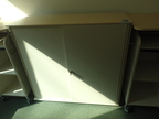 BENE Aktenschrank, Maße: ca. B 120 x H 113 cm, 3 Ordner hoch, mit Schiebetüren BENE Aktenschrank, Maße: ca. B 120 x H 113 cm, 3 Ordner hoch, mit Schiebetüren