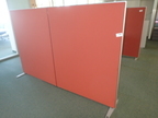 Raumtrennwand, 2 Module, B je 120 cm x H 154 cm Raumtrennwand, 2 Module, B je 120 cm x H 154 cm