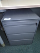 BENE Rollcontainer, Anthrazit, ca. B 43 x H 59 x T 80 cm BENE Rollcontainer, Anthrazit, ca. B 43 x H 59 x T 80 cm